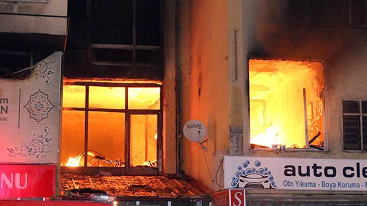 Yozgat'ta korkutan yangın