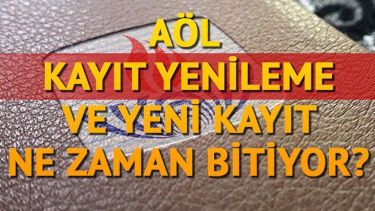 AÖL kayıt yenileme ve ders seçimi nasıl yapılır? MEB'den müjde!
