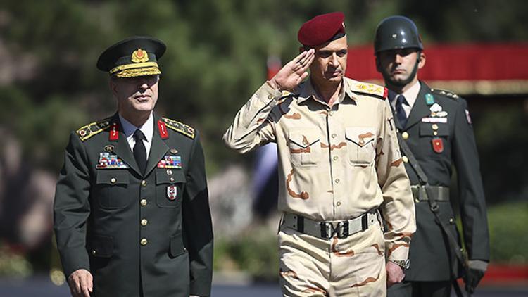 Hulusi Akar, Irak Genelkurmay Başkanı ile görüştü