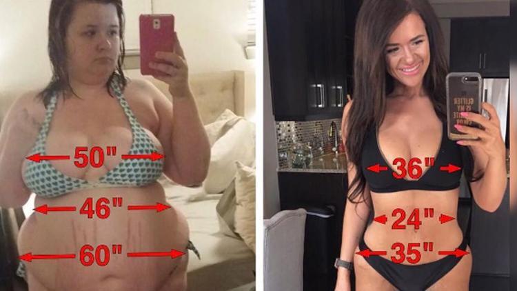Genç kadın intikamını böyle aldı! Sevgilisine kızıp 68 kilo verdi, sonra terk etti