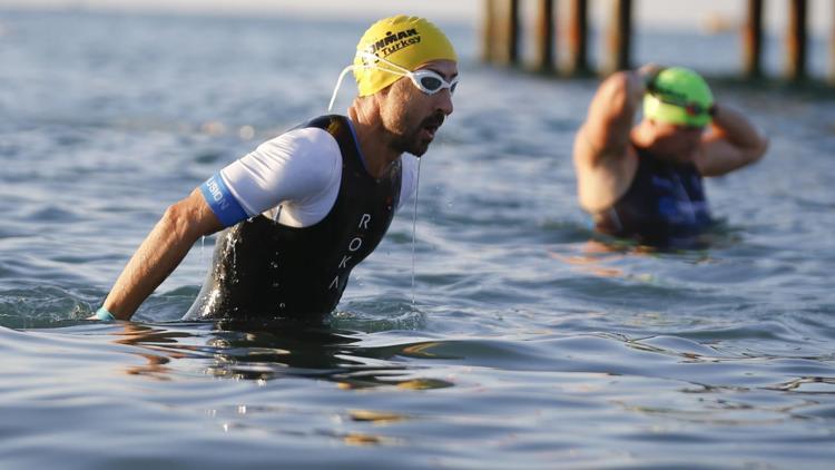 Gloria Ironman 70.3 yarışları Antalya'da başladı