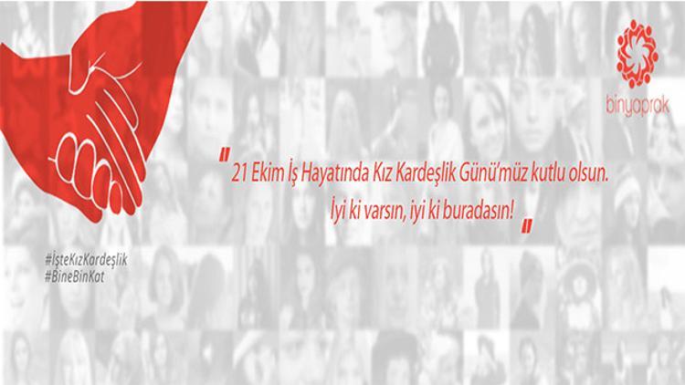 BinYaprak “İş Hayatında Kız Kardeşlik Günü” Başlatıyor