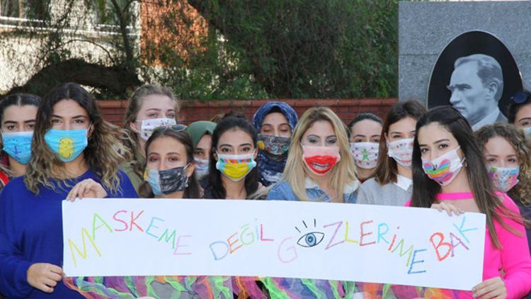 Maskeler lösemililer için renklendi