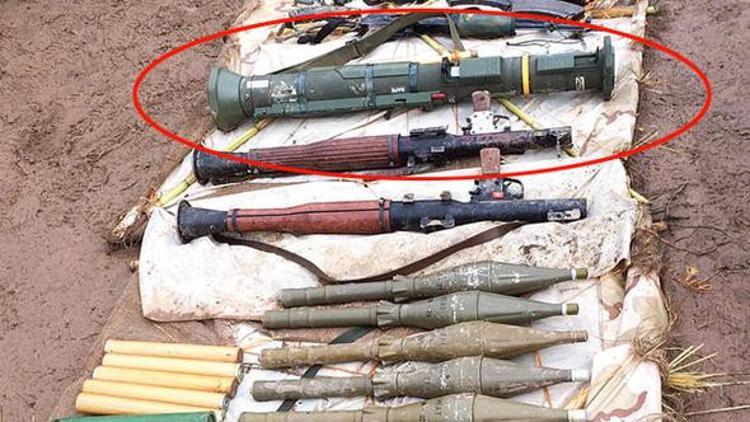 PKK'lı hainler ABD'nin verdiği roketatarla saldırdı!