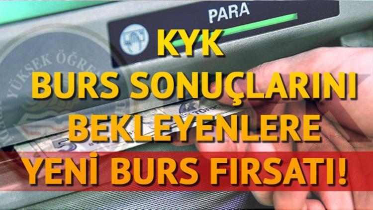 KYK burs başvuru sonuçlarını bekleyenler için yeni fırsat | TDK burs başvurusu