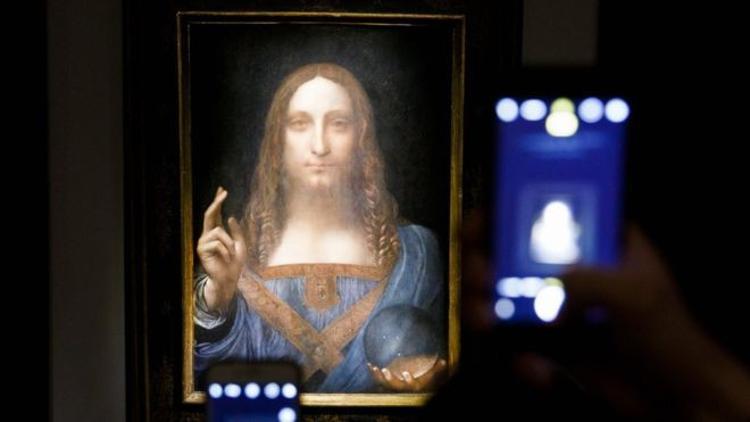 Leonardo da Vinci'nin 'Dünyanın Kurtarıcısı' tablosu 450 milyon dolarlık rekor fiyata satıldı