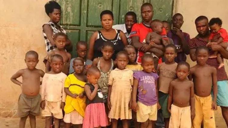 37 yaşındaki Ugandalı annenin 38 çocuğu var