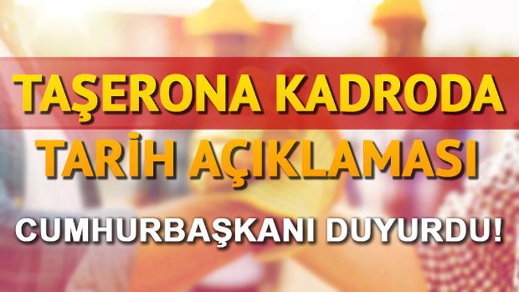 Taşerona kadroda son durum | Kadro ne zaman verilecek?