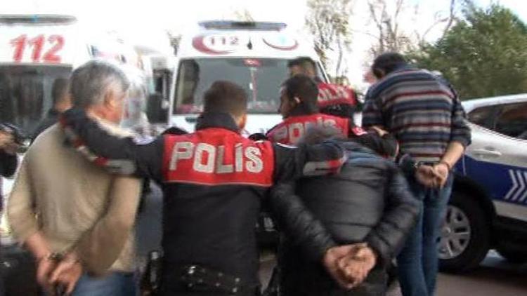 Beşiktaş'ta, ofiste dehşet anları!