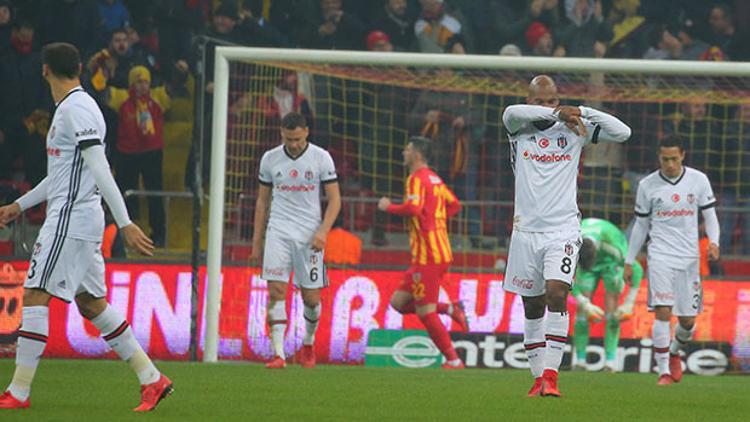 Beşiktaş'a Kayseri'de büyük şok!