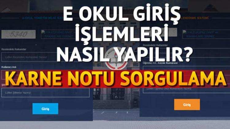 E Okul VBS girişi nasıl yapılır? E Okul yazılı ve sözlü notu görüntüleme