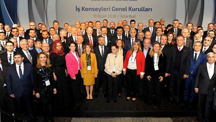 DEİK'te 142 iş konseyinden 66'sı için yeni başkan seçildi