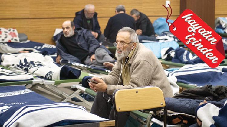 Ayazdaki yaşamlar... Sadece İstanbul'da 7 bin kişi var