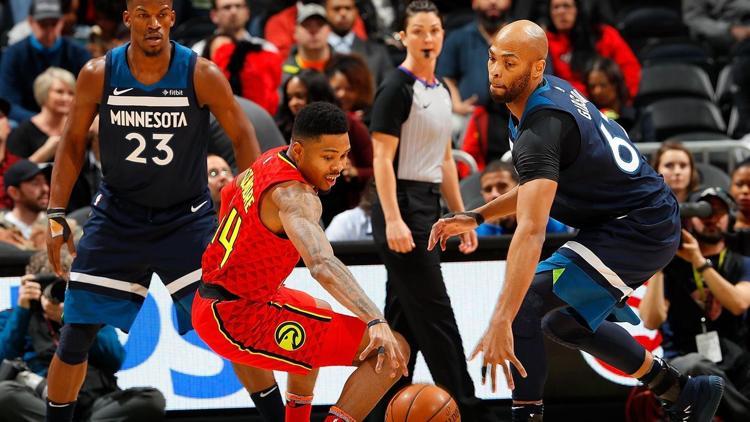 Ersanlı Hawks, Timberwolves'u geçti