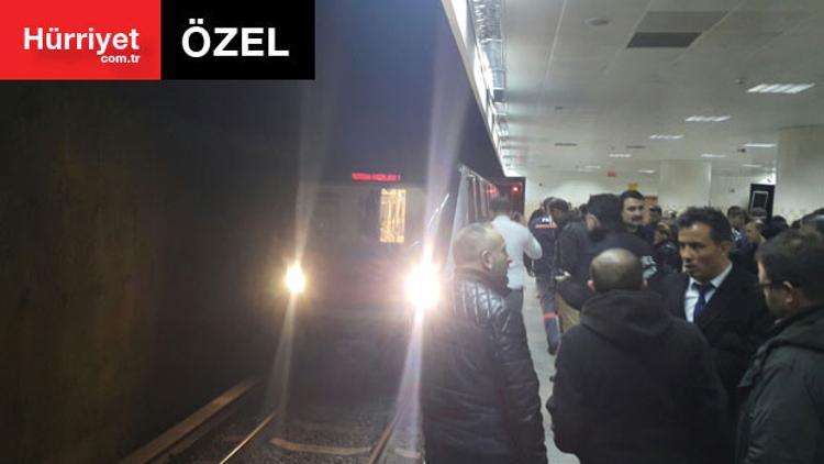Son dakika... Ankara metrosunda hareketli dakikalar! Raylara düşen üniversiteli kurtarıldı