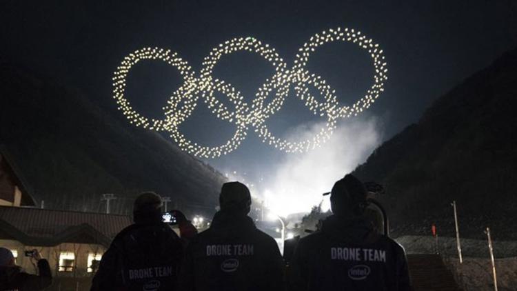 Intel'den Kış Olimpiyat'larında drone rekoru