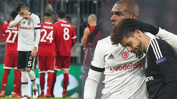 Beşiktaş, Münih'te ağır yaralı! 5 gol...