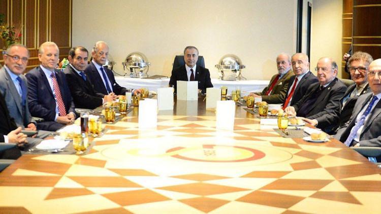 Galatasaray'da başkanlar zirvesi sona erdi