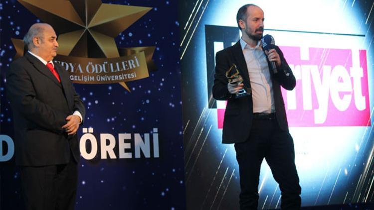 Gelişim Üniversitesi öğrencilerinden Hürriyet'e ödül