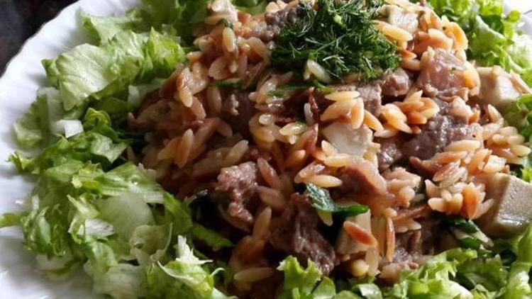 Enginarlı hindi etli şehriye pilavı tarifi