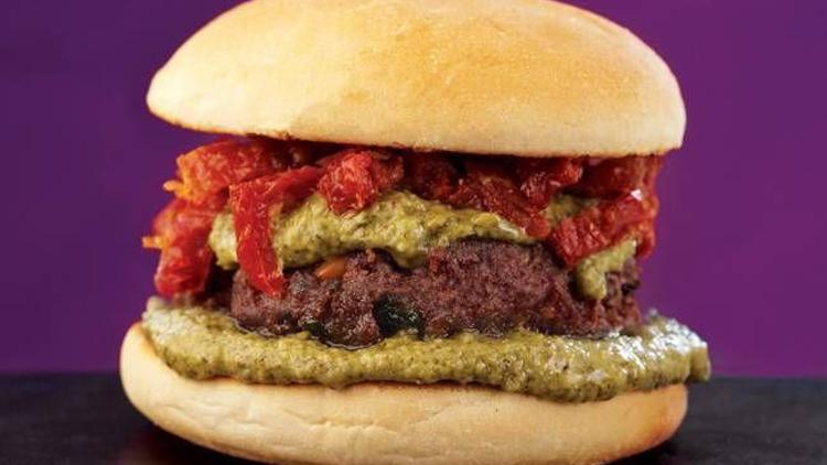 Fıstıklı köfteli hamburger tarifi