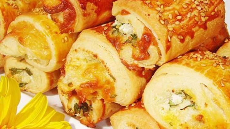Mahlepli rulo poğaça tarifi