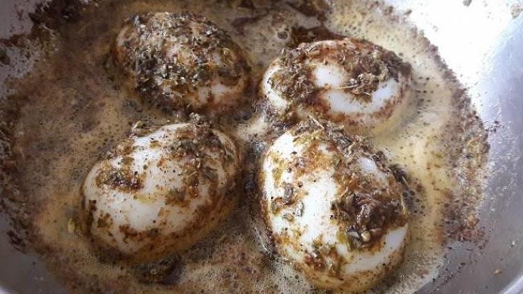 Tereyağlı yumurta kapama tarifi