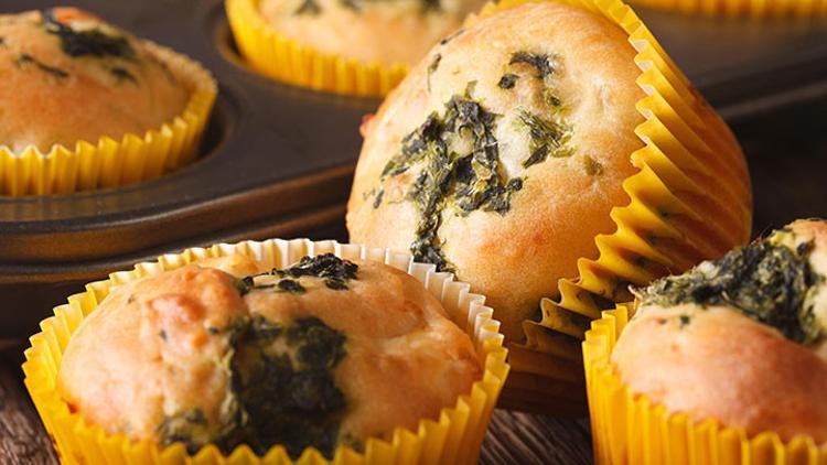 Ispanaklı muffin tarifi