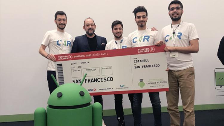 Üniversiteliler yazılım projesiyle San Francisco yolcusu