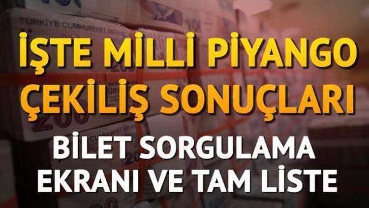 Milli Piyango sorgulama - 29 Mart Milli Piyango sonuçları