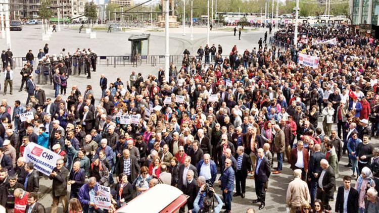 Taksim’de meydana izin yok