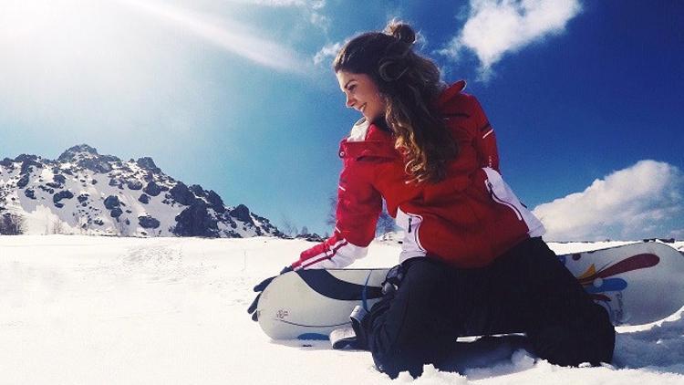 Erciyes’te karlar kraliçesi oldum