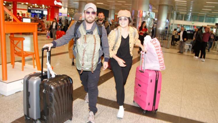 Hande Erçel ile Murat Dalkılıç böyle döndü