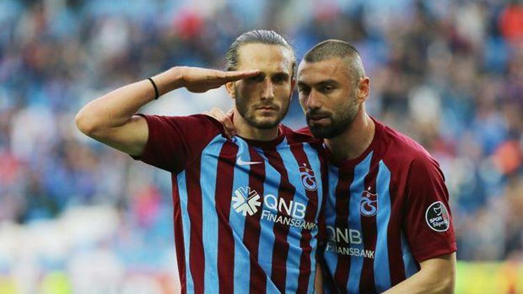 Trabzonspor'u, Burak Yılmaz ve Yusuf Yazıcı taşıyor - Son Dakika ...