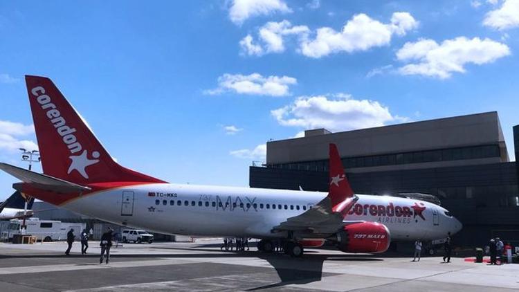 İlk Boeing 737 Max 8 Antalya’ya indi