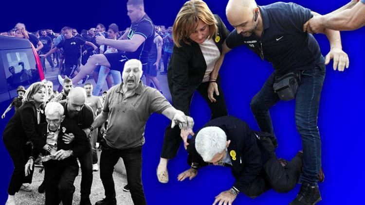'Türkler kardeşim' diyen başkana saldırdılar!