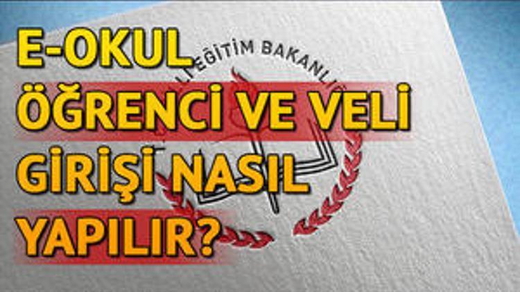 E Okul giriş ekranı ile not sorgulaması devam ediyor! O belgeler de E Okul'da