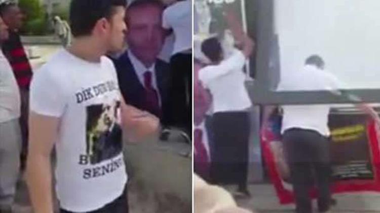 Fransa'daki Türklerden tepki yağdı... Afişi kaldırdılar