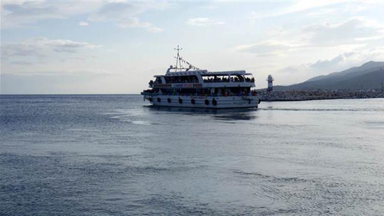 Küçükkuyu’dan Midilli Adası’na feribot seferi