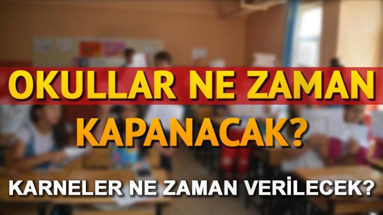 Okullar ne zaman kapanacak? Yaz tatili ne zaman başlayacak? Sınav öncesi uyarılar