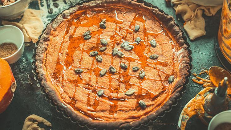 Şekersiz balkabaklı ve fıstıklı tart tarifi