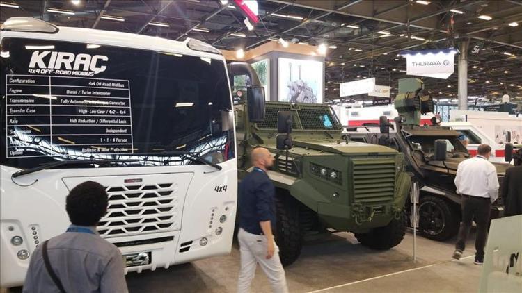 Katmerciler'in 4x4 KIRAÇ olay yeri inceleme aracı fuarda tanıtıldı