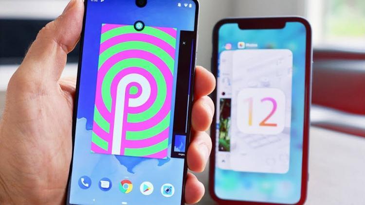 iOS ve Android P karşı karşıya!
