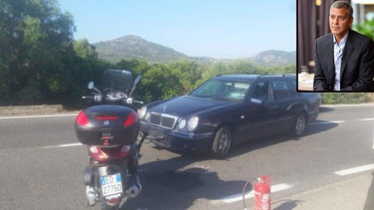 George Clooney'den korkutan haber: Trafik kazası geçirip hastaneye kaldırıldı