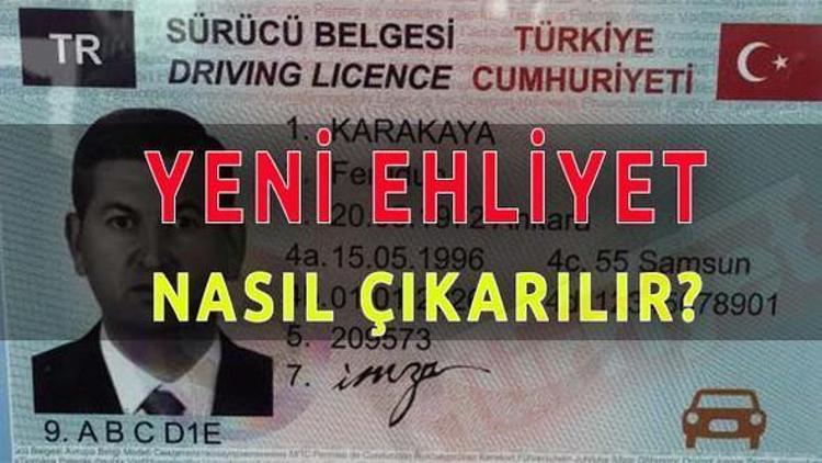 Yeni ehliyet için gerekli belgeler nelerdir?