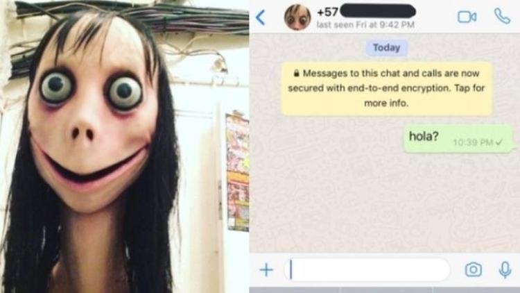 Momo nedir? Whatsapp'tan hızla yayılan kabus...