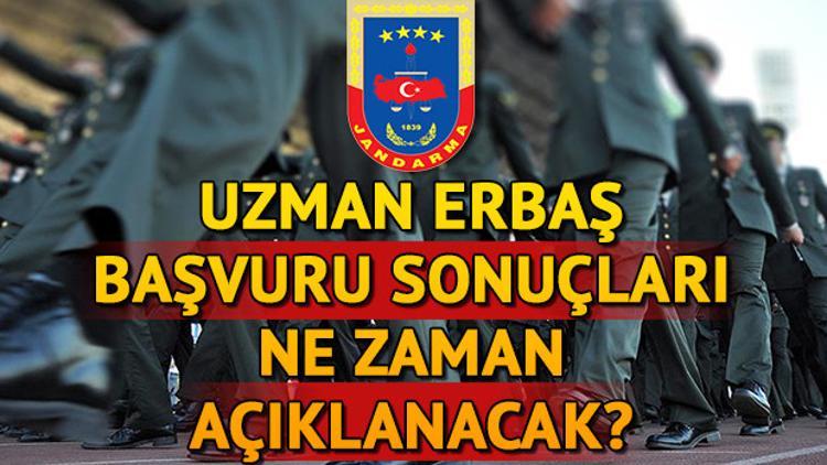 Uzman erbaş başvuru sonuçları ne zaman açıklanacak? JGK başvuru sonuçları