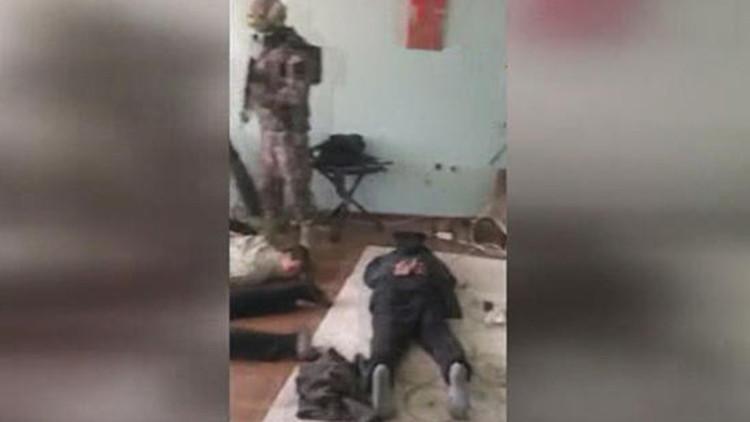 Üzerinde el bombası taşıyormuş