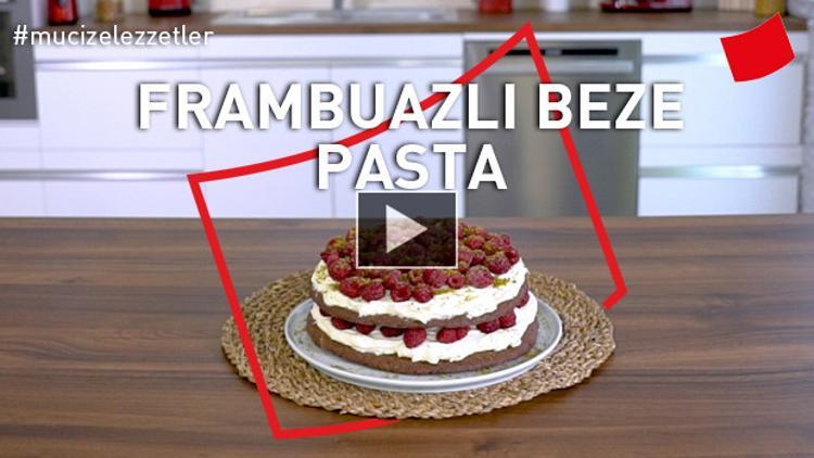 Frambuazlı Beze Pasta Tarifi