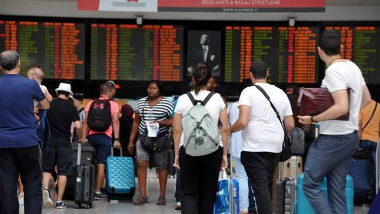 Tatilin ilk gününde 749 bine yakın kişi uçak taşındı